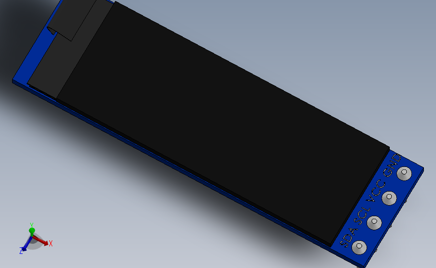 LCD 128X32 OLED屏