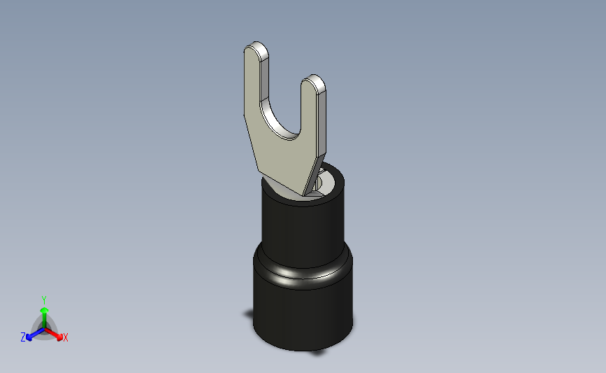 绝缘铲形端子 2.5-4mm² (AWG14-12)