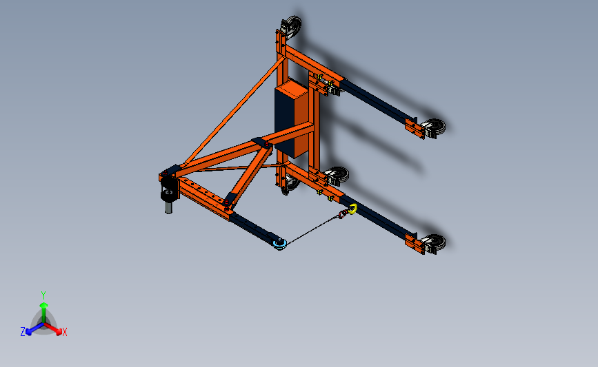 3000磅车间电动起重机吊车