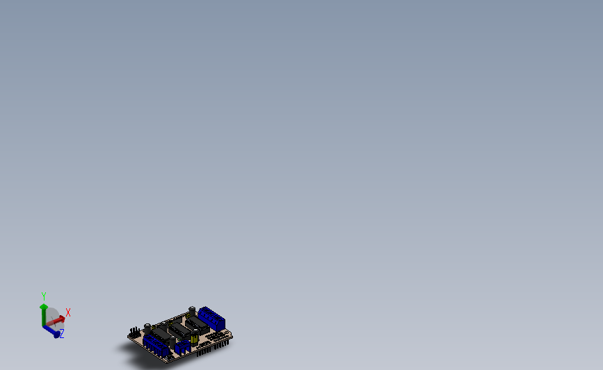 arduino微处理器电机驱动板