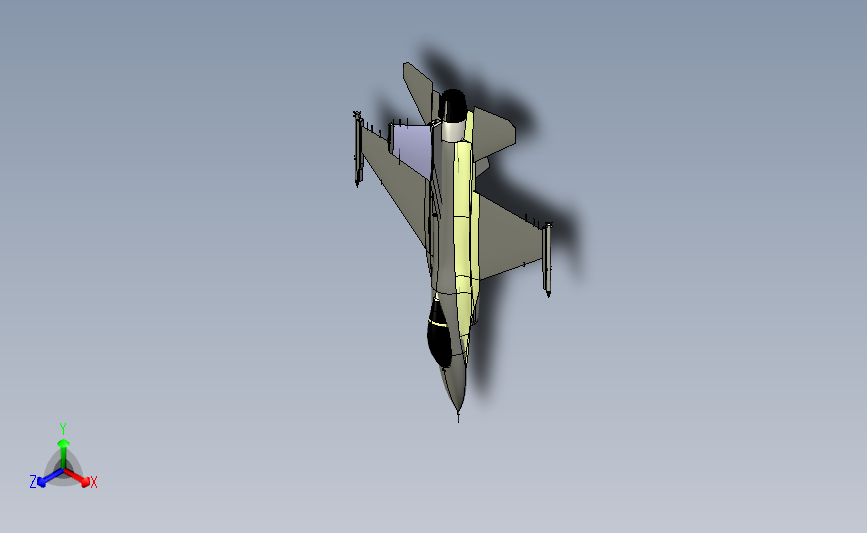 F16战斗机详细模型