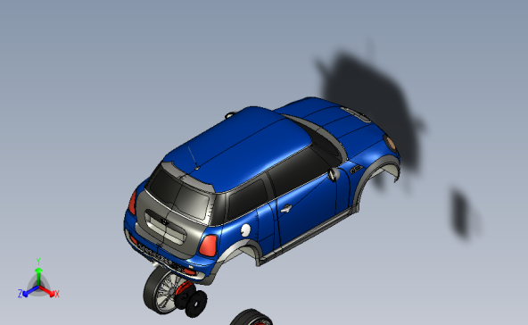 minicopper汽车模型