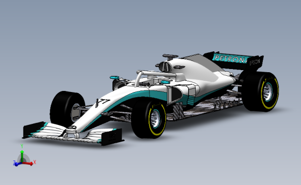 法拉利F1一级方程式比赛用车赛车