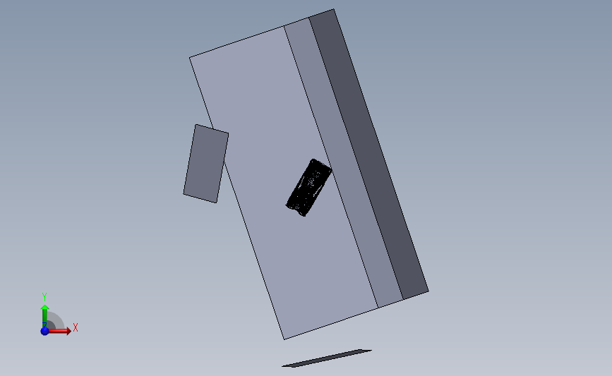 复古梅赛德斯奔驰经典汽车SolidWorks 正面视图