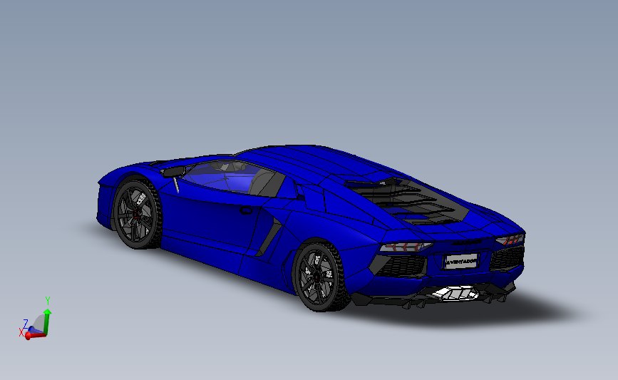 兰博基尼 Aventador超级跑车