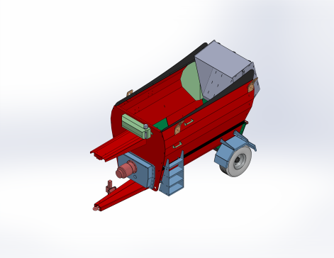 4 M³ 卧式饲料搅拌机