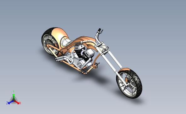 美国 chopper4超级摩托车