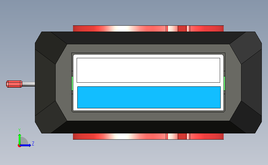 USB 驱动器 左侧视图