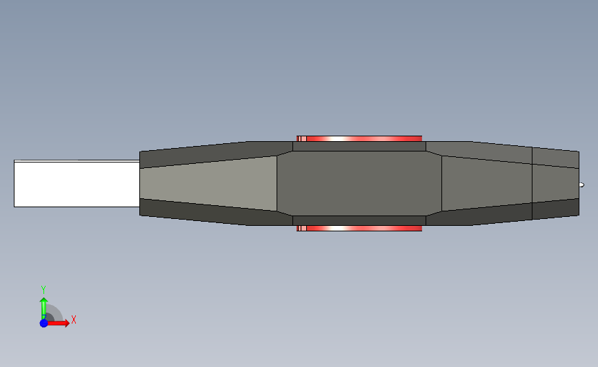 USB 驱动器 正面视图
