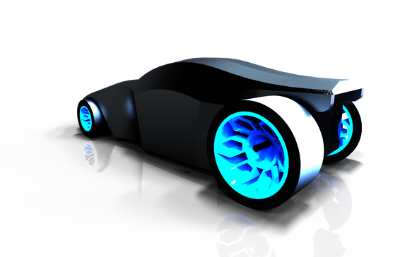 电动机的微型汽车