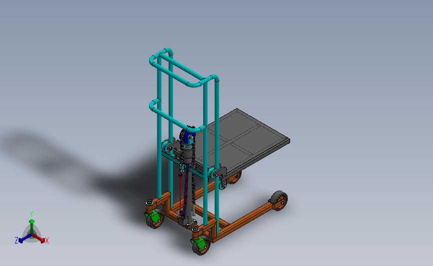 新型工作用小型升降机