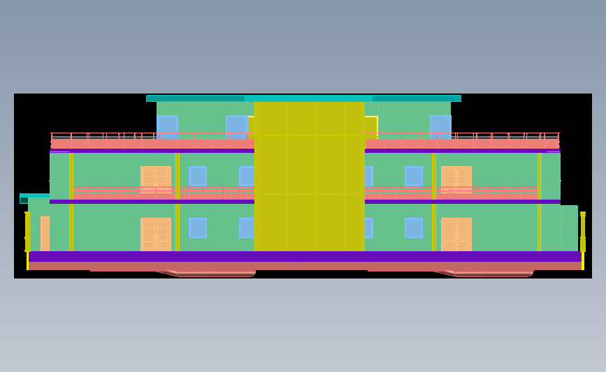 住宅精美模型
