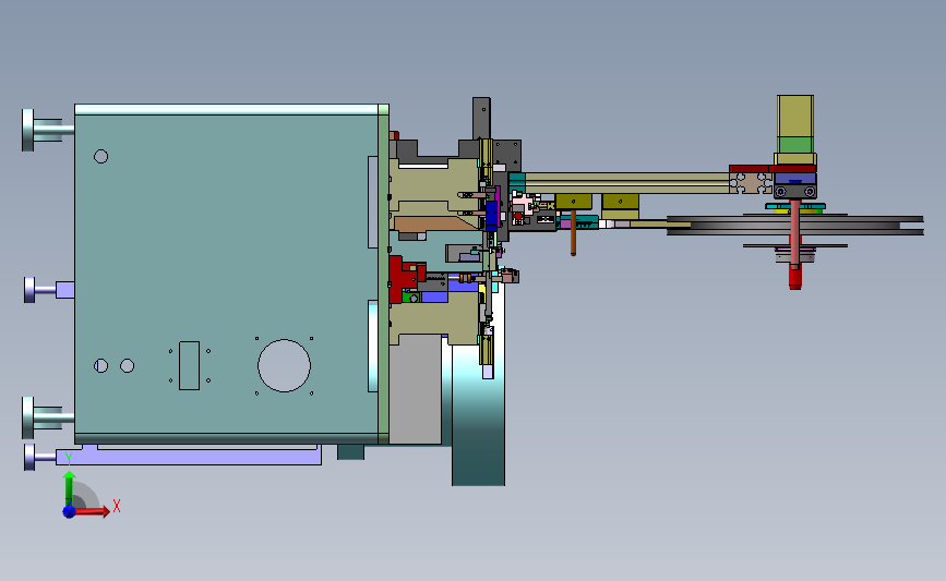 3.5DIP型高压插座自动机_SOLIDWORKS 2009_模型图纸下载 – 懒石网