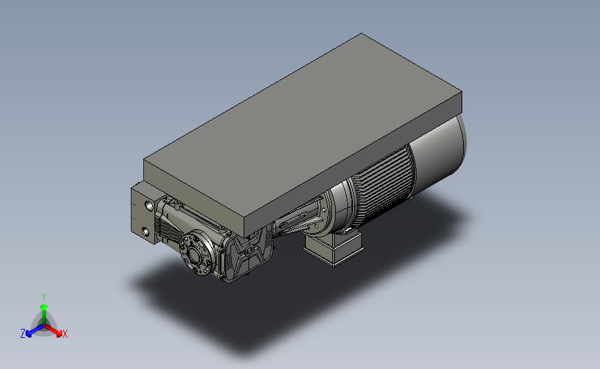 ED2815-F10-4KW（品孚高压泵三维尺寸图）