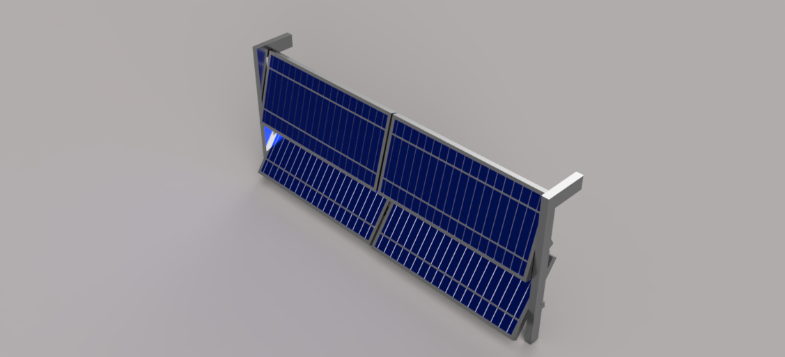 太阳能电池板支撑系统