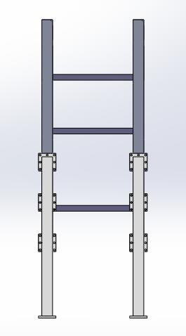 立体模具存放台架