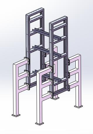 立体模具存放台架