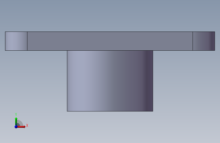 8020-2716_1000lb Plate.sldprt_1 正面视图