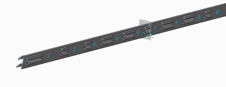 汽车密封条内水切多缺口冲切机