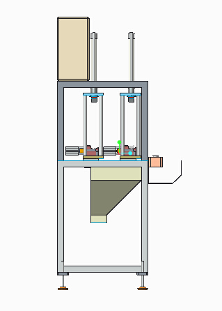 汽车密封条内水切多缺口冲切机