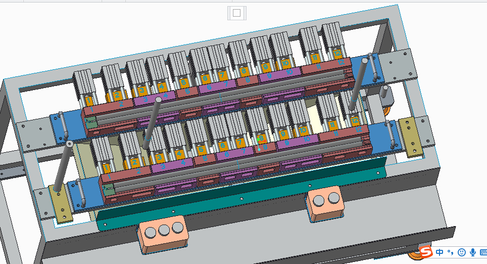 汽车密封条内水切多缺口冲切机