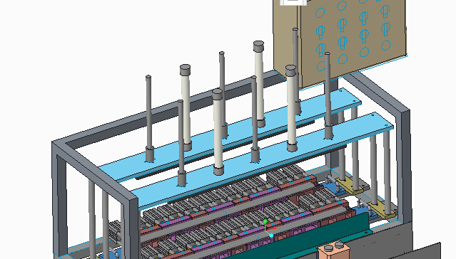汽车密封条内水切多缺口冲切机