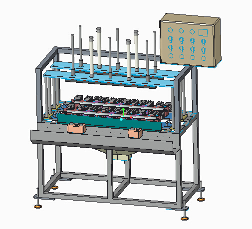 汽车密封条内水切多缺口冲切机