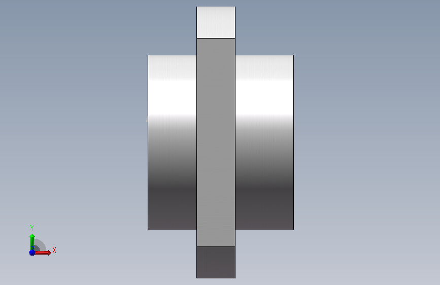 Bearing Housing 0.SLDPRT 正面视图