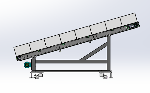 斜坡输送机