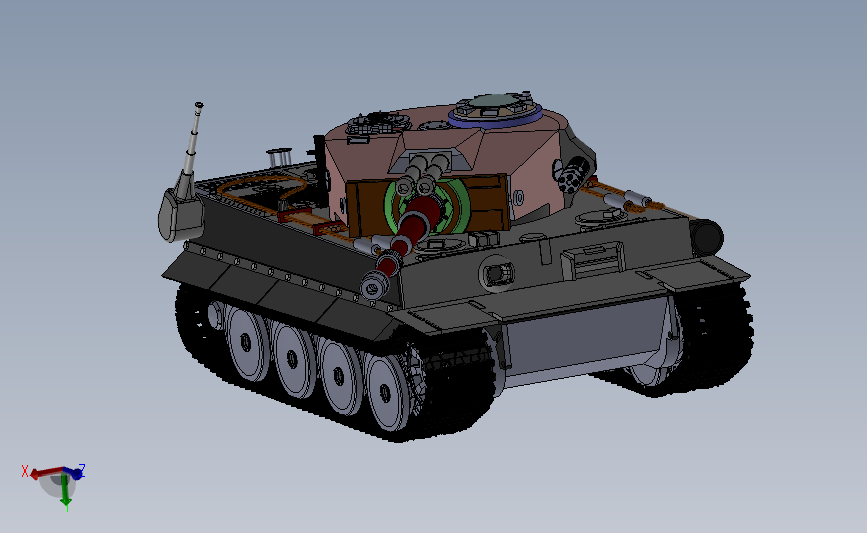 坦克、虎式坦克III、战斗坦克、装甲车