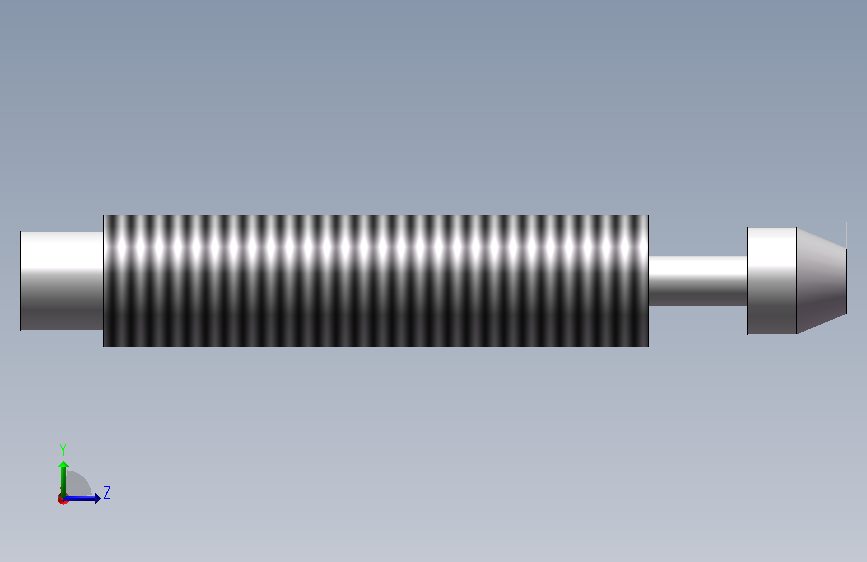 WL-JC-3-16(缓冲器ACA0806).SLDPRT 左侧视图