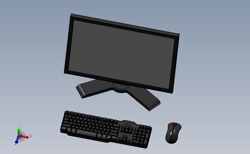 电脑模型_SOLIDWORKS 2018_模型图纸下载 – 懒石网