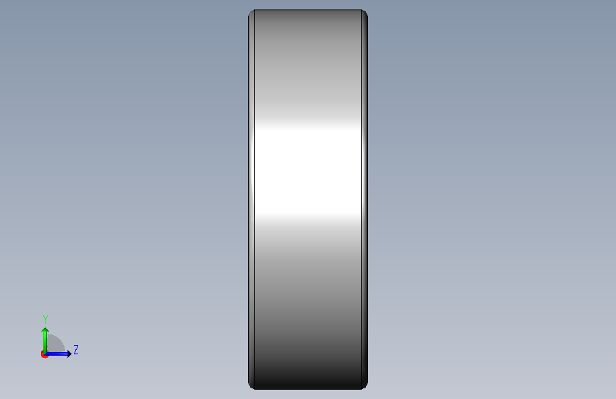 Ball-Bearing_6202-2RS_Hjulex.sldprt 左侧视图