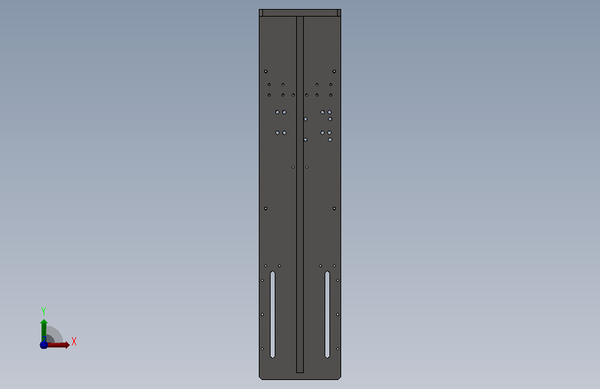 30102030081支座.SLDPRT 正面视图