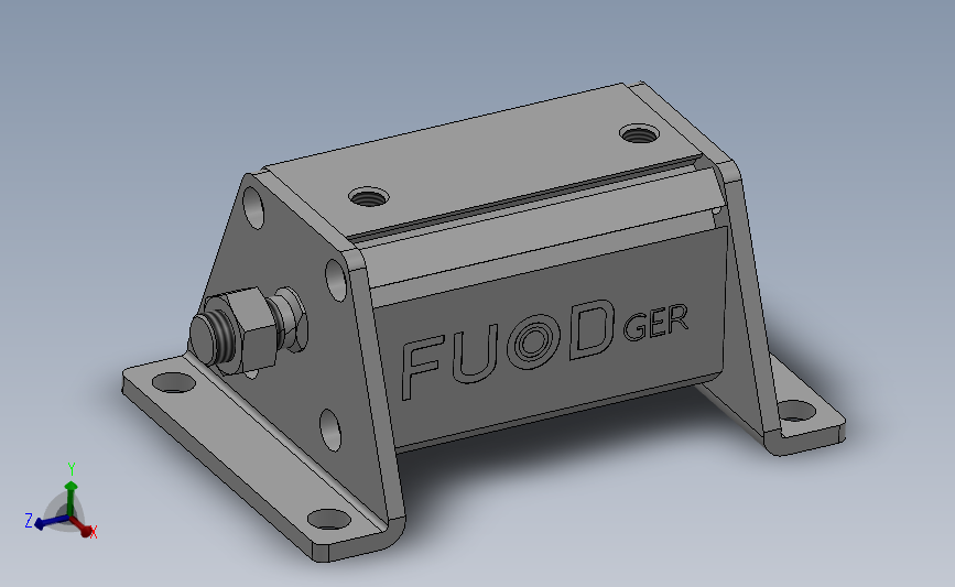 FY-ACQ超薄气缸系列[FY-CTACQS-20x30-B-LB]_SOLIDWORKS 2018_模型图纸下载 – 懒石网