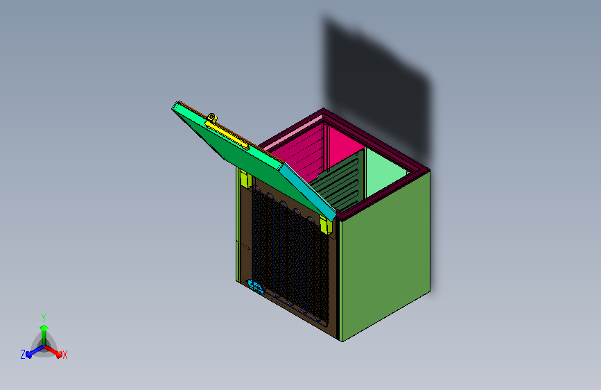 迷你低温速冻储存柜体