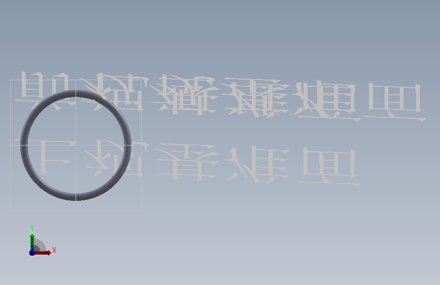 弹簧.SLDPRT 正面视图