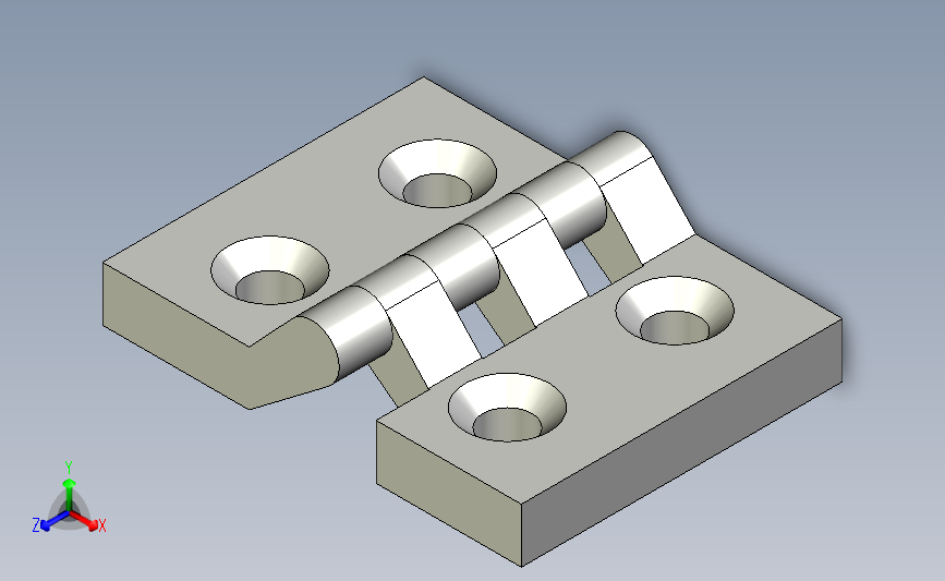 N系列螺钉安装型外露式合页[PDNSN-46]