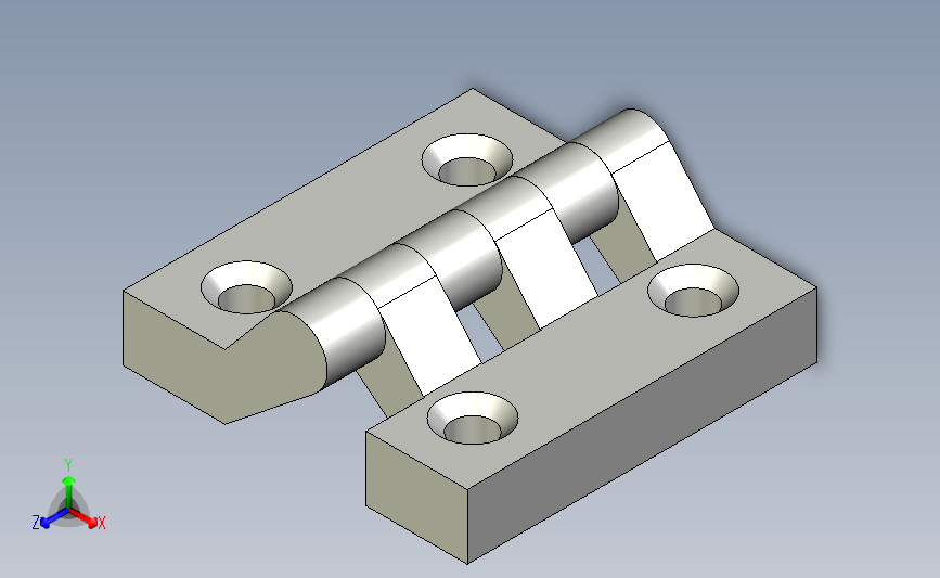 N系列螺钉安装型外露式合页[PDNSN-65]
