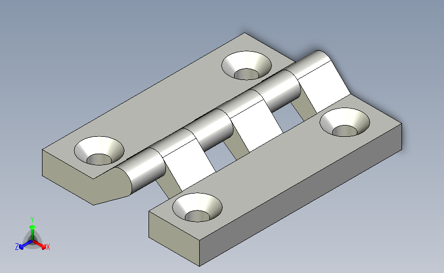 N系列螺钉安装型外露式合页[PDNSN-103]