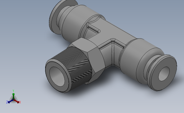 SSB 螺纹正三通管接头[SSB04-01]