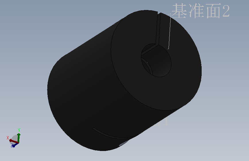 连轴器-梅花型内孔14,10外径30长度34.SLDPRT