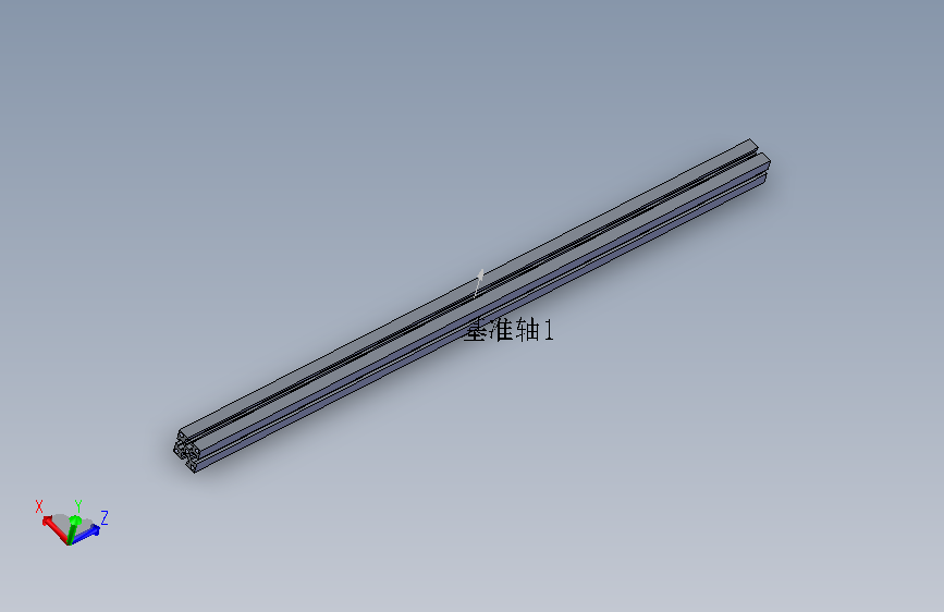 铝型材40X40 L=920.SLDPRT