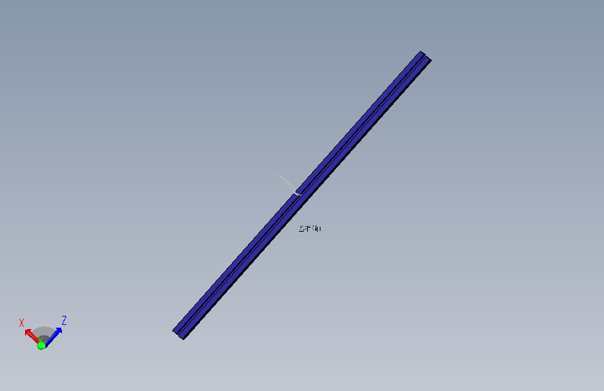 铝型材40X40 L=1140.SLDPRT