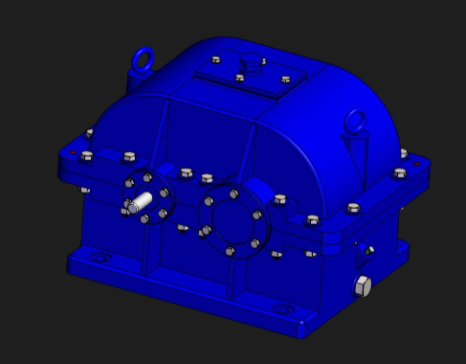 A3004943-2级同轴减速箱 solidworks 2016