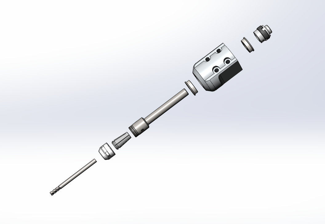 A3005033-适用于 Roland MODELA MDX-1520 的 Collet 型主轴单元