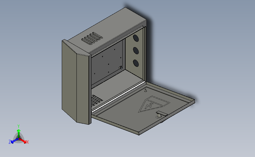 室外防雨电控箱