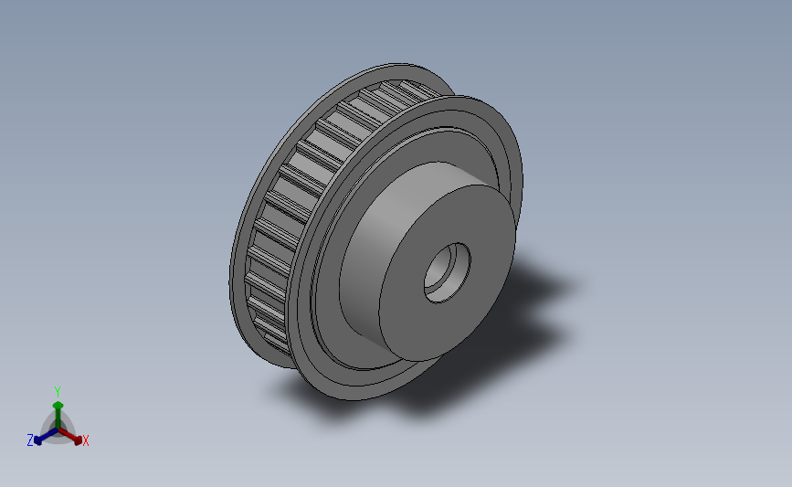 小凸缘型梯形齿同步带轮AT10型[SAT10DB-30-20-da15-ds20-S6-B]