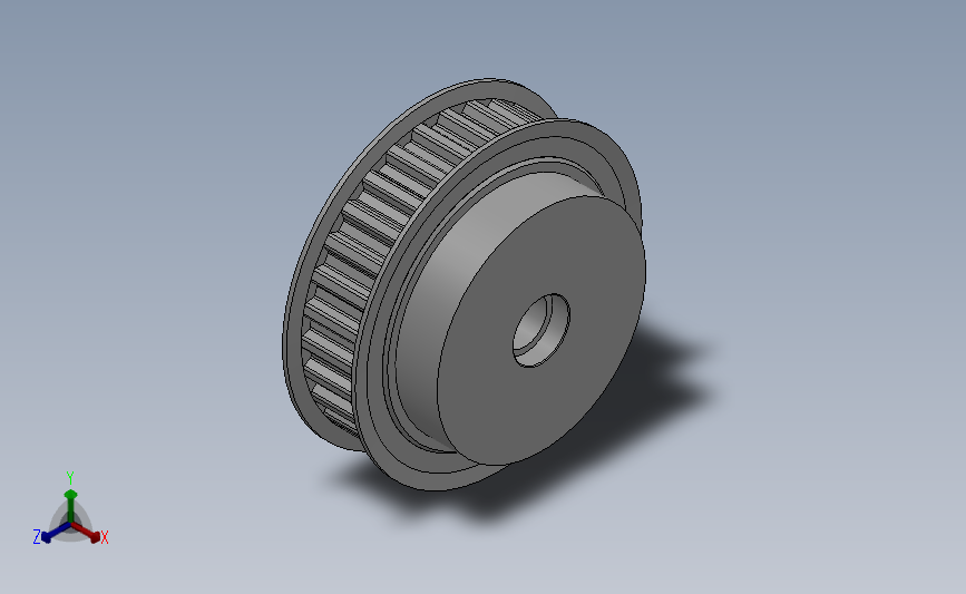 小凸缘型梯形齿同步带轮T10型[ST10DB-30-20-da16-ds20-S6-A]