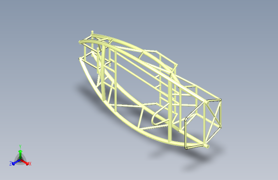 车架底盘2 catia